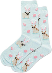 Easter Dog Kid's Crew Socks (M/L)