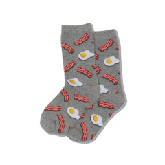 Eggs and Bacon Kid's Crew Socks (M/L)