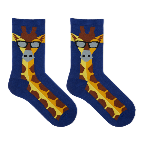 Giraffe Kid's Crew Socks (M/L)