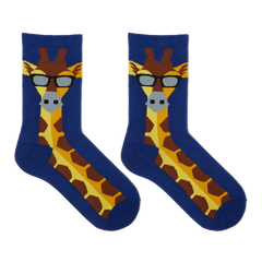 Giraffe Kid's Crew Socks (M/L)