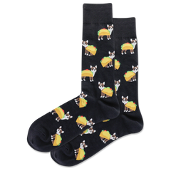 Taco Terrier Kid's Crew Socks (M/L)