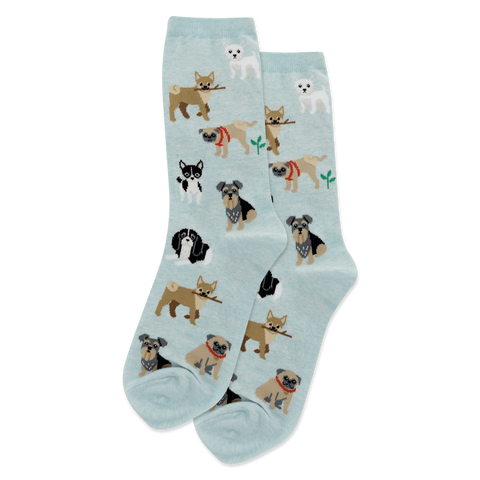 Dogs of the World Women's Crew Socks