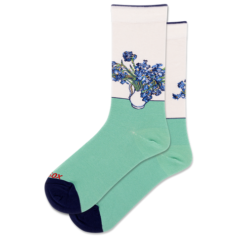 Irises Women's Crew Socks