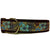 Brown Flowers Dog Collars