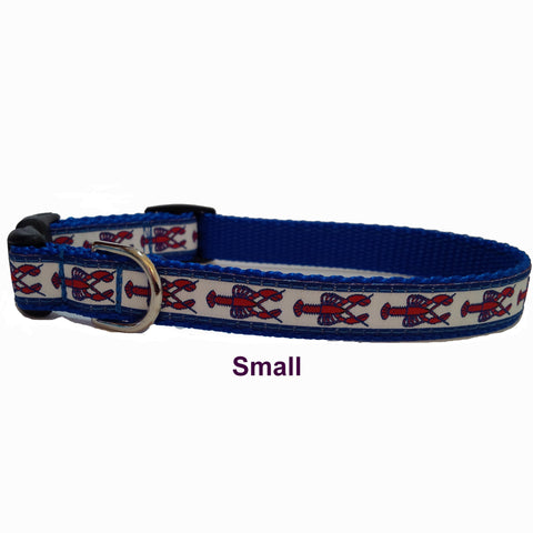 Lovely Lobsters Dog Collars