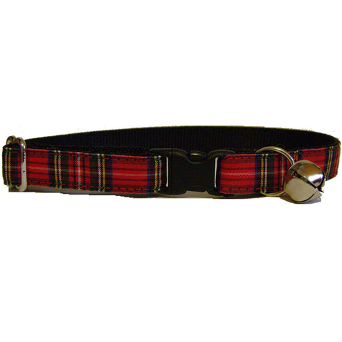 Royal Stewart Tartan Cat Collar