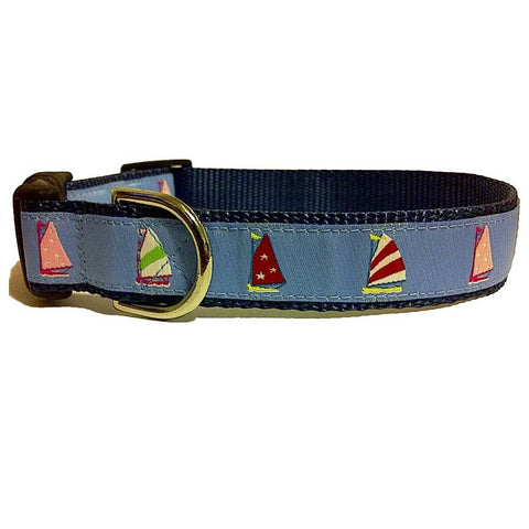 Sailboats Dog Collar